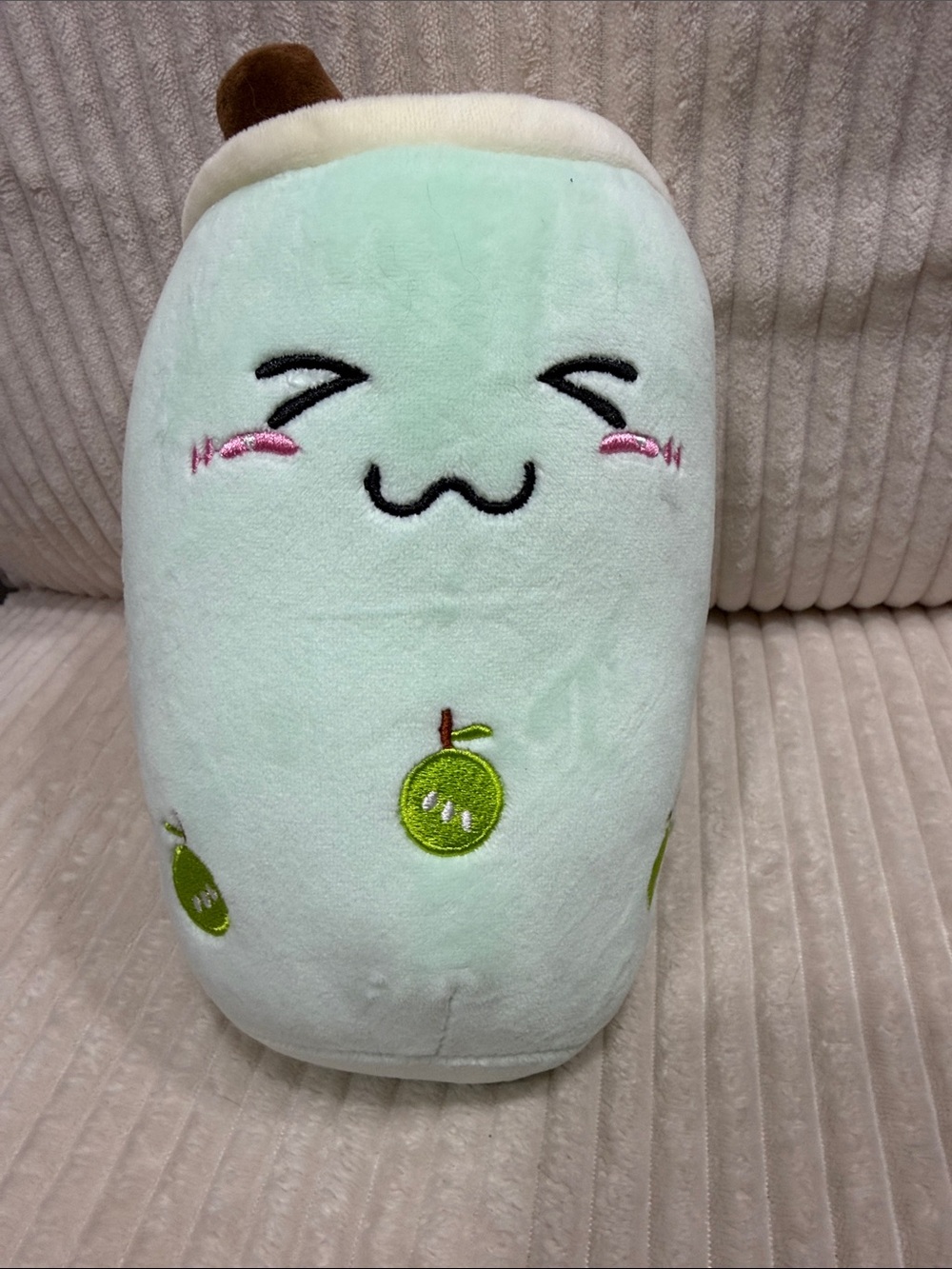 Boba Tea Green Apple Plush. New. No tags